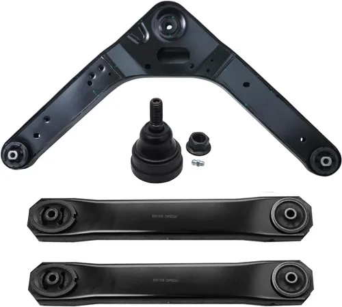 Miniatura 140 de Detroit Axle - AWD Kit de brazos de control delanteros de 4 piezas para Chrysler 300 2005-2023 Dodge Charger 2017-2023 Challenger 2017-2023, 2