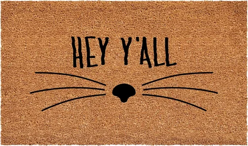 Miniatura 9 de Calloway Mills AZ105001729 Alfombra Kitty Korner, 17 x 29 pulgadas, color natural/negro