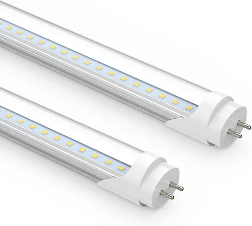 Romwish Tubo de luz LED T8 de 36 pulgadas, 14 W (equivalente a 30 W), 1600 LM, luz diurna de 5000 K, tipo A+B Plug & Play o derivación de lastre, 3ft