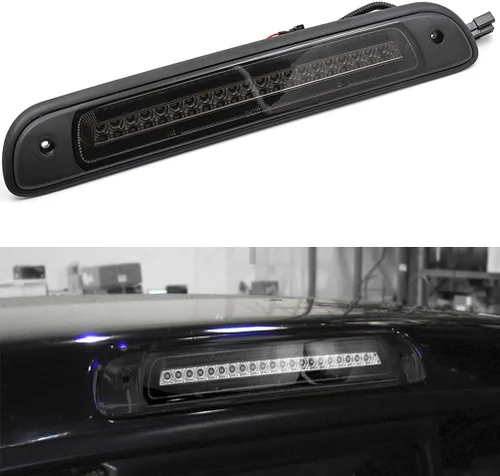 Miniatura 4 de Tundra LED 3ª luz de freno para Toyoto Tundra 2000 2001 2002 2003 2004 2005 2006 rojo/blanco LED de alto montaje lámpara de parada trasera central