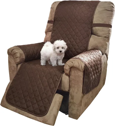 Miniatura 74 de U-NICE HOME Funda de sofá reversible para perros con correas elásticas, resistente al agua, protector de muebles para mascotas, funda de sofá