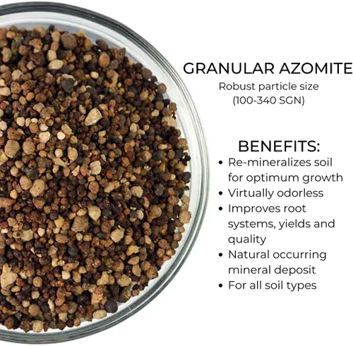 Miniatura 2 de Fertilizante granulado mineral de traza azomita granulada de 10 libras