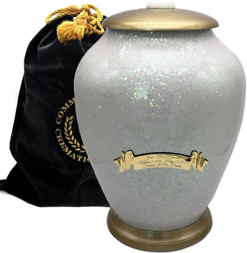 Miniatura 31 de Commemorative Cremation Urns for Human Ashes Adulto Hombre y Mujer – Urnas de cremación personalizadas decorativas bellamente hechas a mano