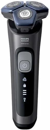 Miniatura 4 de Philips Afeitadoras Eléctricas para Hombres, Afeitadora Eléctrica Recargable Húmeda/Seca con Tecnología SenseIQ, Maquinilla de Afeitar Eléctrica