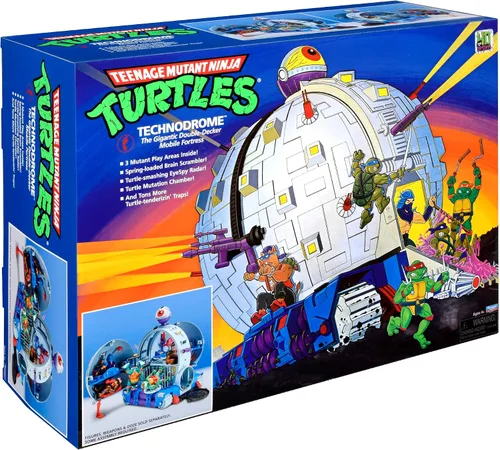 Miniatura 10 de Teenage Mutant Ninja Turtles TMNT Classic Technodrome Playset - Exclusivo de Amazon