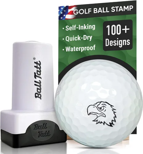 Miniatura 20 de Sello de pelota de golf - Marcador autoentintado - Herramienta de marcado permanente de secado rápido, sin fugas ni recargas, sello de golf