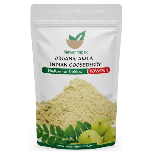 Miniatura 4 de Amla en polvo orgánico para piel y cabello (14.11 oz), polvo natural, hidrata y nutre el cabello y la piel, sin productos químicos, sin