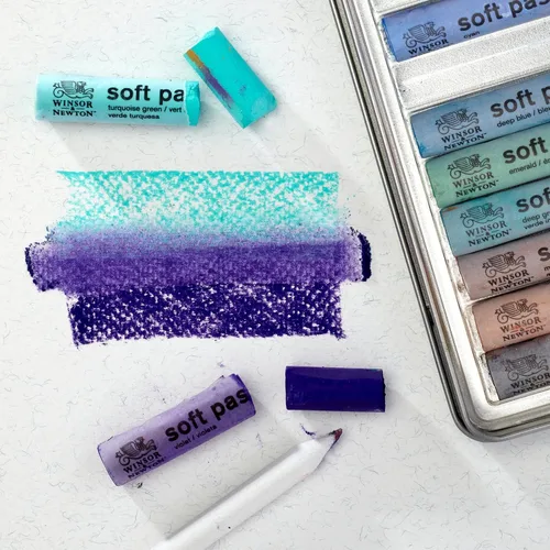 Miniatura 2 de Winsor & Newton Pasteles suaves profesionales, juego de 15