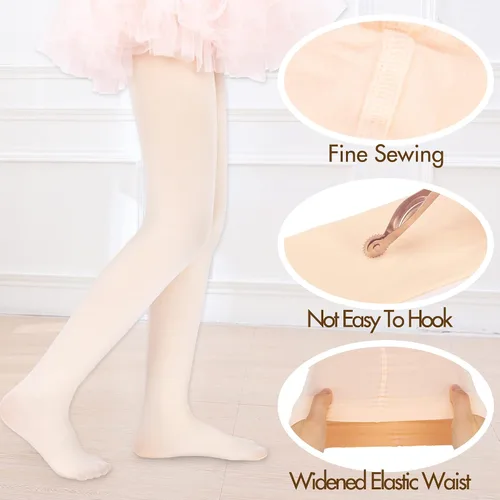 Miniatura 6 de TIEJIAN Mallas Ultra Soft Pro Dance para Niña