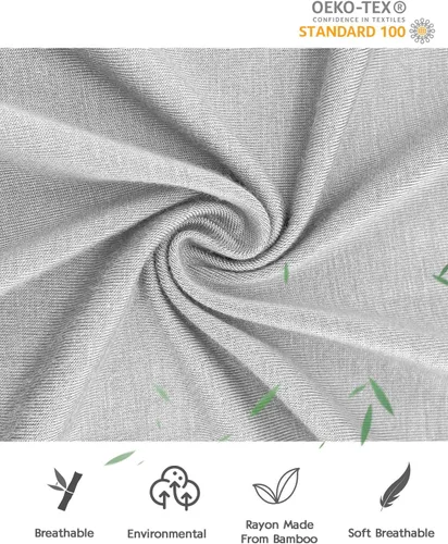 Miniatura 2 de Jimonda Pijama de bambú para bebé, unisex, para niños y niñas, de una pieza, manga larga, cierre de cremallera de 2 vías, mameluco