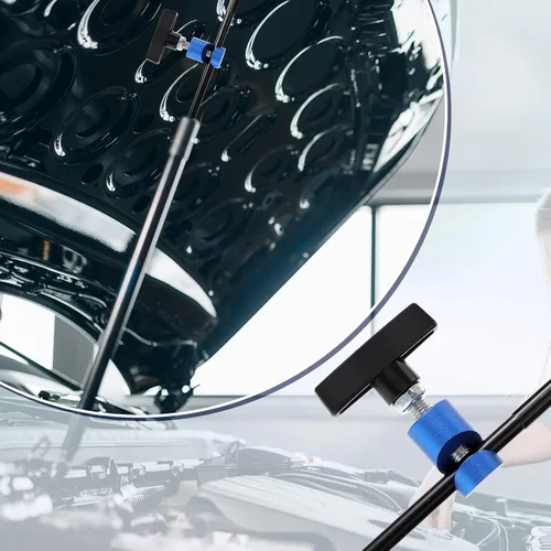 Miniatura 7 de Riakrum Abrazadera de soporte de elevación ajustable para automóvil de 0.55 pulgadas, abrazadera de puntales de aleación de aluminio, pinza
