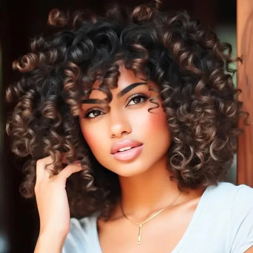 Miniatura 47 de Cabello de Ganchillo Jamaicano Saltarín de 8 Pulgadas 5 Paquetes 2X Rizo de Varita Ringlet Cabello de Ganchillo Pre-Enrollado Rizo Saltarín