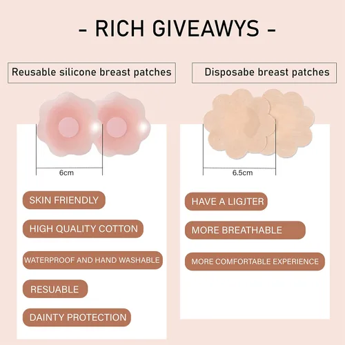 Miniatura 5 de Cinta adhesiva para pechos, cinta de levantamiento de senos instantáneo, reemplazo de sujetadores sin tirantes para mujeres y sujetador adhesivo