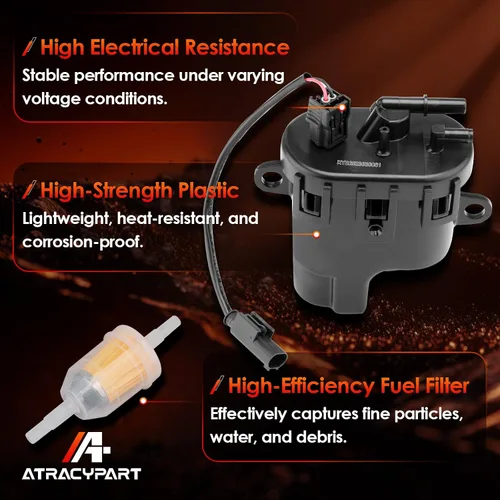 Miniatura 4 de Módulo de bomba de combustible con filtro de combustible y cable, compatible con motor Kohler EFI Command ECH/ECV 630 650 680 730 740 749, kit