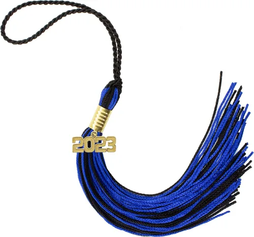 Miniatura 695 de Borla de graduación Aqua 2022, todos los colores escolares disponibles, fabricada en Estados Unidos