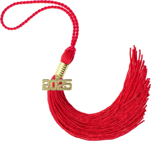 Miniatura 507 de Borla de graduación Aqua 2022, todos los colores escolares disponibles, fabricada en Estados Unidos
