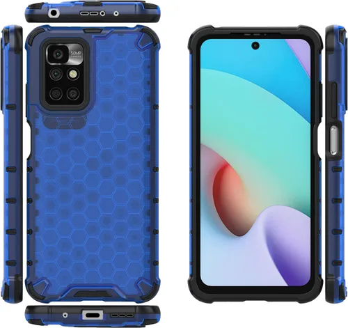 Miniatura 70 de Funda para Xiaomi Poco M5s 4G, Funda para Redmi Note 10 4G / Note 10S 4G / Note 11 SE (India) Case Case 2 en 1 Funda para teléfono Blanco