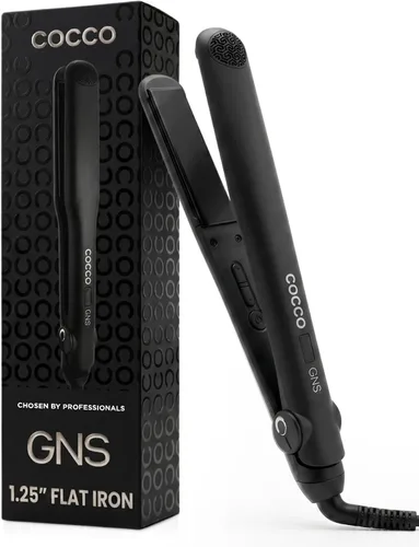Miniatura 9 de Cocco® Plancha plana GNS V3 de 1" – Plancha de pelo profesional avanzada y peinado con tecnología Nano GNS Triplex