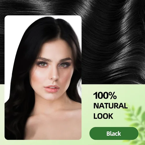 Miniatura 2 de SHIHUANUO Champú de tinte negro para cabello gris, champú de color 3 en 1 con 6 extractos de hierbas, cobertura 100% de canas, fácil de teñir