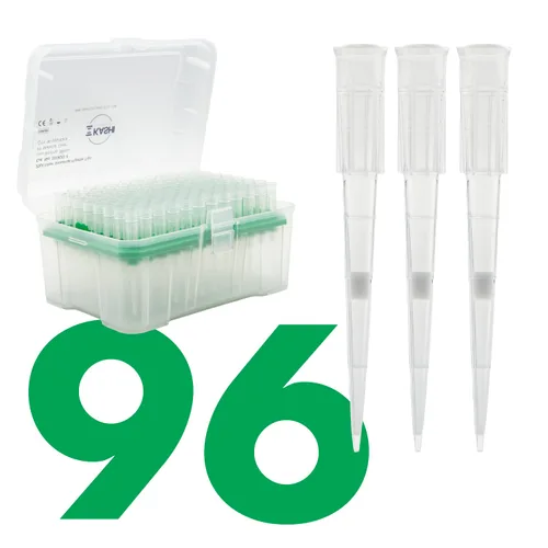 Miniatura 29 de Kashi Scientific 10000uL Puntas de pipeta universales para laboratorio en estuche, estériles, libres de DNasa/RNAsa, seguras contra pirógenos