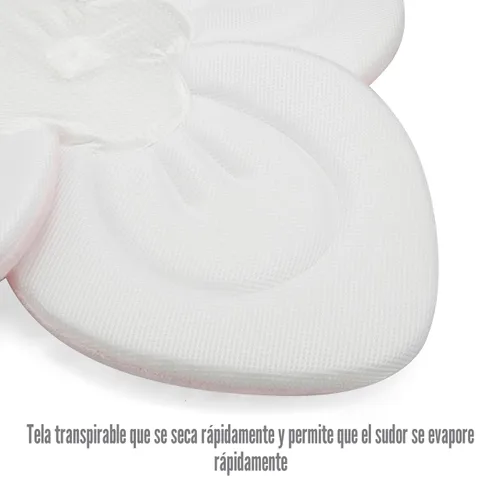 Miniatura 6 de PandaEar Almohadilla de baño para bebé recién nacido, pétalos de flores suaves para fregadero, bañera, regalo esencial de ducha (rosa)