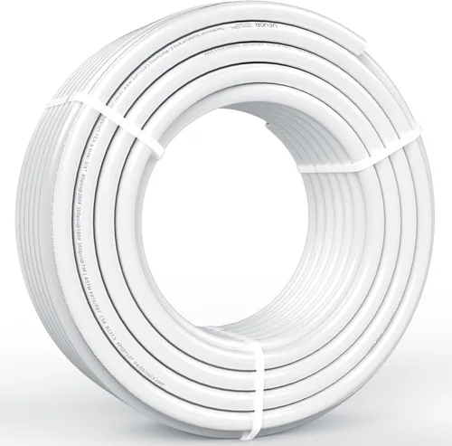 Miniatura 14 de VEVOR Tubo PEX sin barrera de oxígeno de 300 pies, tubo PEX azul de 3/4 de pulgada, tubo de calor radiante EVOH Pex-B, fontanería duradera