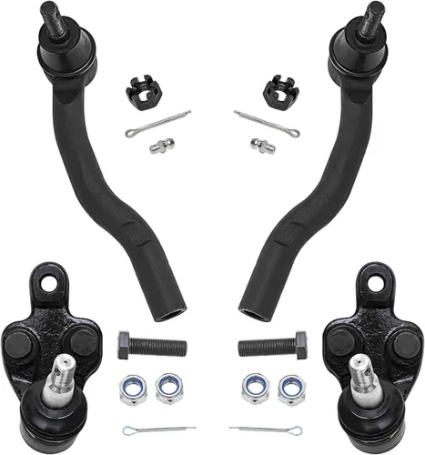 Miniatura 265 de Detroit Axle – Kit de suspensión delantera para Hyundai 2013-2018 Santa Fe 2 enlaces de barra de estabilizador 4 varillas de amarre interiores