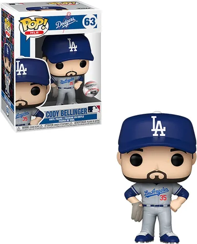 Funko Pop! MLB: Dodgers - Cody Bellinger (Uniforme de carretera)