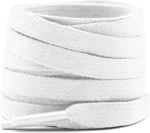 Cordones planos encerados para zapatos zapatos deportivos para hombres y mujeres botas - 2 pares