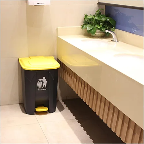 Miniatura 6 de Garbage bin Kitchen Trash Can Trash Bin,Garbage Container ?with Lid,for Indoor, Outdoor or Commercial Use, 6.6 Gallon Trash Can,Gris
