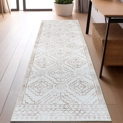 Miniatura 22 de jinchan Alfombra marroquí de pasillo 2x10 para pasillo - Alfombra de pasillo para cocina bohemia lavable a máquina, alfombra moderna suave, Boho