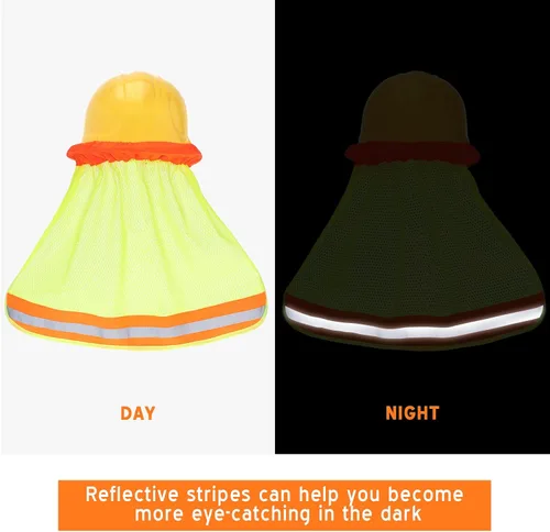 Miniatura 4 de 10 piezas de casco duro para el sol con cierres seguros, casco de construcción, sombrero, sombrero, construcción, sombrero, se adapta a cascos
