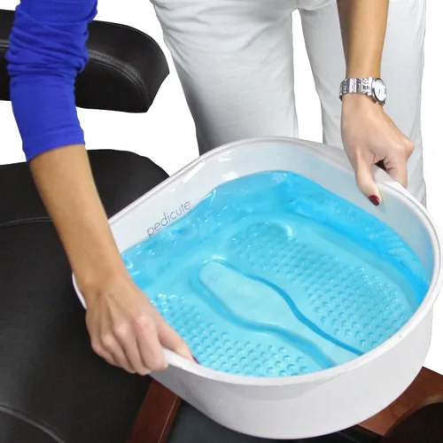 Miniatura 4 de CONTINUUM PediCute - Spa portátil para pies, ecológico y móvil, que funciona como un spa de pedicura de tamaño completo (no necesita fontanería)