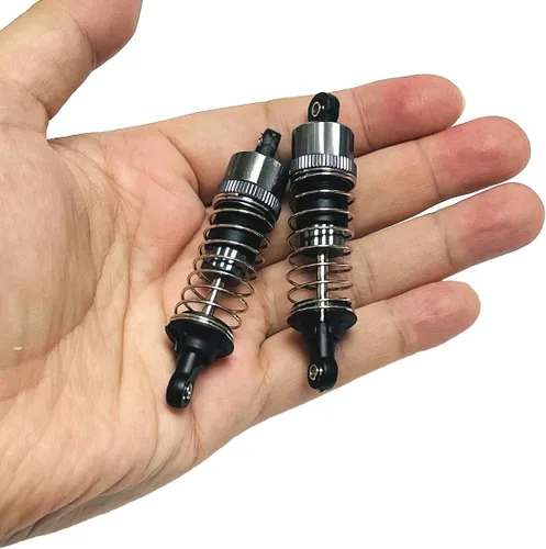 Miniatura 3 de Amortiguador de choques M16100A, piezas rellenas de aceite tapado de aluminio para 1:16 HBX 16889 16890 16890A 16889A 16889PRO HM161 RC camiones