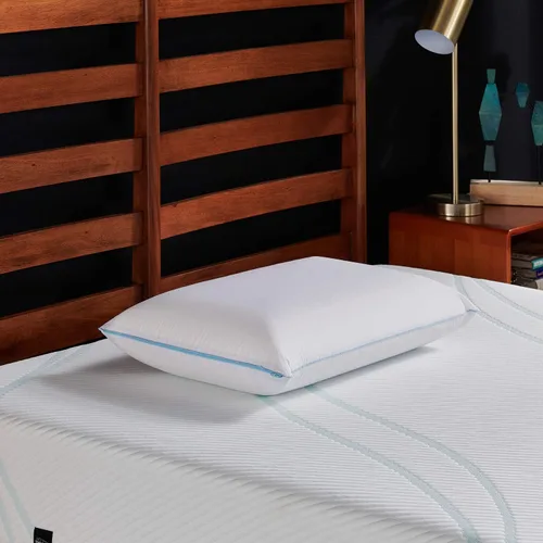 Miniatura 2 de Tempur-Pedic Cloud Breeze - Almohada de enfriamiento doble (King) y protector de almohada TEMPUR-Protect (King)