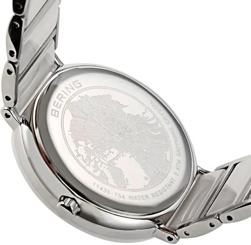 Miniatura 3 de BERING Women's Analogue Quartz Ceramic Collection Watch with Stainless SteelCeramic Strap and Sapphire Glass