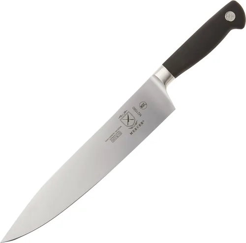 Miniatura 20 de Mercer Culinary M21076 Genesis Cuchillo de chef de 6 pulgadas con respaldo corto, negro