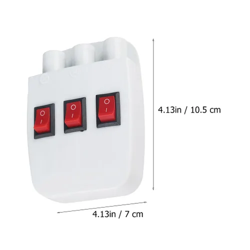 Miniatura 9 de Fuente de luz semiconductora de tres vías para experimento de óptica física de laboratorio, ideal para enseñanza e investigación, ligero y portátil
