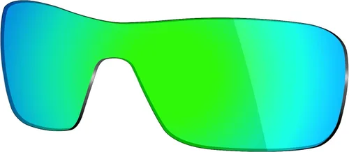 Miniatura 5 de mryok 4pares polarizadas lentes de repuesto para Oakley Turbine Rotoranteojos de sol Stealth negrorojo fuegoazul hieloverde esmeralda