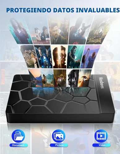 Miniatura 6 de Discos duros externos de 500 GB, disco duro portátil para Windows, disco duro externo ultradelgado, compatible con PC, MAC, laptop, PS4, Xbox one
