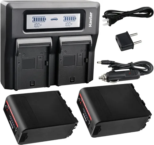 Miniatura 4 de Kastar Cargador rápido LCD para Sony NP-F990 Pro NP-F970 y Sony CCD-TR918 CCD-TR930 CCD-TR940 CCD-TR950 CCD-TR97 CCD-TRT97 CCD-TRV101 CCD-TRV119