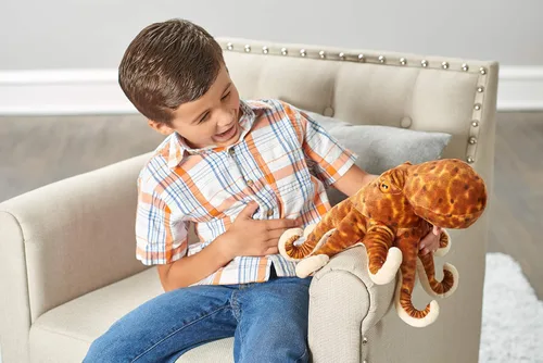 Miniatura 6 de Wild Republic Peluche de pulpo, animal de peluche, regalos para niños, peluches, 8 pulgadas