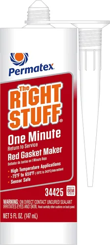 Miniatura 15 de Permatex 34628 Right Stuff - Máquina de juntas de alta temperatura, 90 minutos, color rojo, 3 onzas