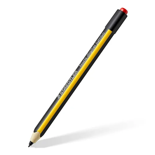 STAEDTLER Noris Jumbo Digital Stylus Pen: sin carga, rechazo de palma EMR, 4.096 niveles de presión, forma hexagonal, escritura natural y dibujo en