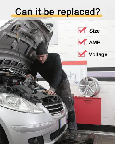 Miniatura 6 de Riseuvo - 20 piezas de fusibles de coche estándar de 20A - Fusibles automotrices de 20 AMP (ATO/APR/ATS), fusible de hoja de 32V (12/24V)