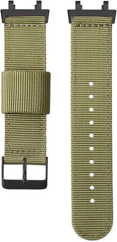 Miniatura 12 de Hijiawee Correas de repuesto aptas para Amazfit T-Rex 2, correa de lona de nailon tejido suave para reloj T-Rex2, hombres y mujeres Negro