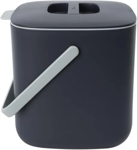 Miniatura 8 de BLUE GINKGO - Basurero de cocina [2.6L / 0.69 GAL] – Cubo de desperdicios de alimentos sin filtro, hermético a olores, para encimera, con asas Verde