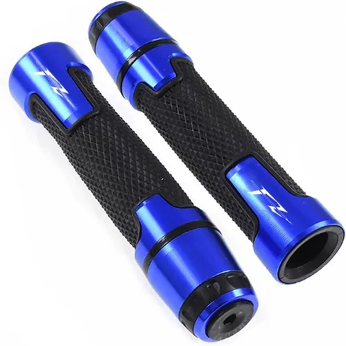 Miniatura 9 de Empuñaduras de manillar de motocicleta para Yamaha FZ-07 FZ-09 FZ1 FZ6 FZ8 motocicleta universal 7/8 pulgadas 0.866 in Agarres extremos tapas