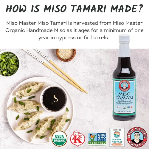 Miniatura 4 de Miso Master Organic Miso Tamari, 10 onzas