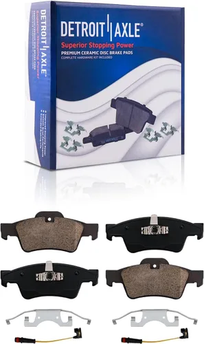 Miniatura 29 de Detroit Axle - Kit de freno delantero para Nissan Altima Sentra 07-10, repuesto de pastillas de freno de cerámica de freno de disco 2007 2008 2009